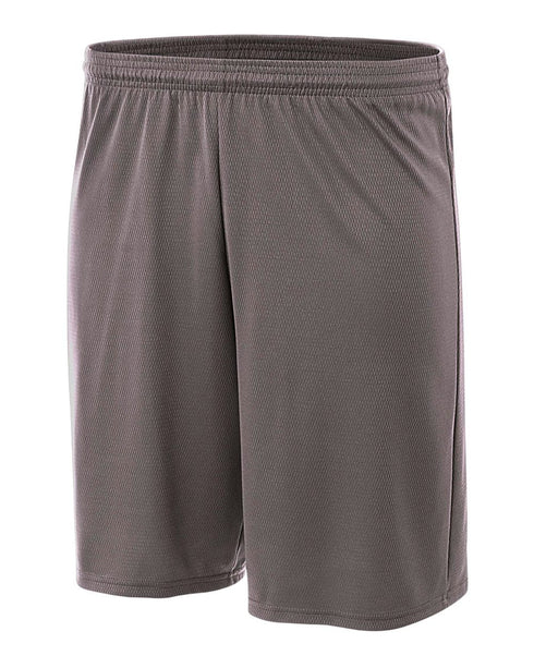 A4 Youth 7" Cooling Performance Power Mesh Short (NB5281), Color 'Graphite'