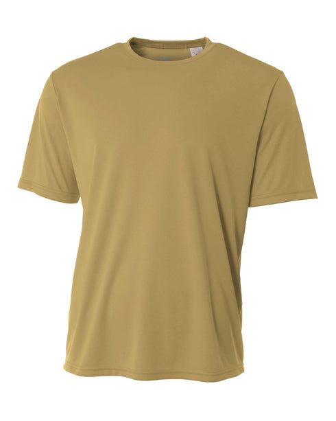 A4 Cooling Performance Crew, Sizes 2XL-4XL (N3142), Color 'Vegas Gold'