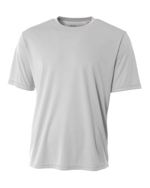 A4 Cooling Performance Crew, Sizes 2XL-4XL (N3142), Color 'Silver'