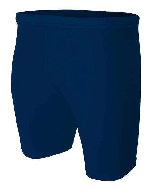 A4 8" Compression Short (N5259), Color 'Navy'