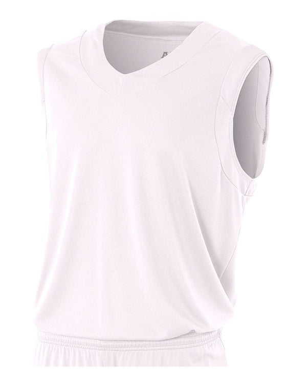 A4 Moisture Management V-neck Muscle