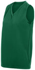 Augusta Sportswear Ladies Wicking Mesh Sleeveless Jersey (525-C), Color 'Dark Green'