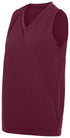 Augusta Sportswear Ladies Wicking Mesh Sleeveless Jersey (525-C), Color 'Maroon'