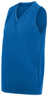 Augusta Sportswear Ladies Wicking Mesh Sleeveless Jersey (525-C), Color 'Royal'
