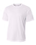 A4 Men's Short Sleeve Crew Birds Eye Mesh Tee