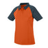Augusta Sportswear Ladies Scout Sport Shirt (5405-C), Color 'Orange/Slate'