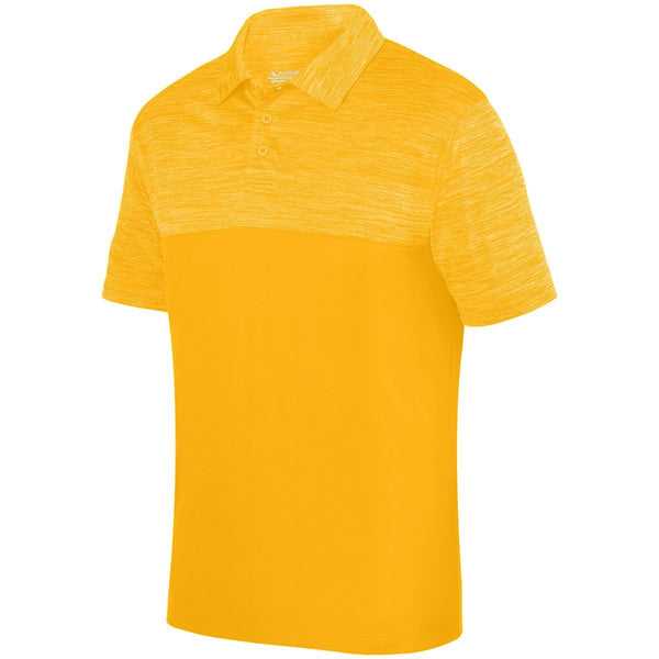 Augusta Sportswear Shadow Tonal Heather Polo (5412), Color 'Gold'