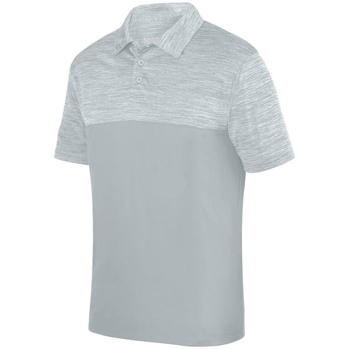 Augusta Sportswear Shadow Tonal Heather Polo (5412), Color 'Silver'