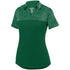 Augusta Sportswear Ladies Shadow Tonal Heather Polo (5413), Color 'Dark Green'