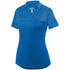 Augusta Sportswear Ladies Shadow Tonal Heather Polo (5413), Color 'Royal'