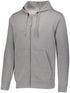 Augusta Sportswear 60/40 Fleece Full Zip Hoodie (5418), Color 'Charcoal Heather'