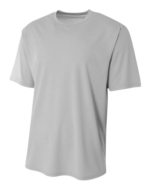 A4 Marathon Tee - Youth (NB3234), Color 'Silver'