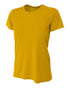 A4 Women's Cooling Performance Crew, Sizes 2XL-4XL (NW3201), Color 'Gold'