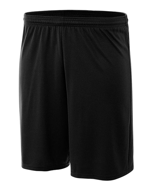 A4 Youth 7" Cooling Performance Power Mesh Short (NB5281), Color 'Black'