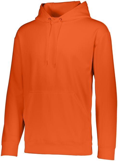 Augusta Sportswear Wicking Fleece Hoodie (5505), Color 'Orange'