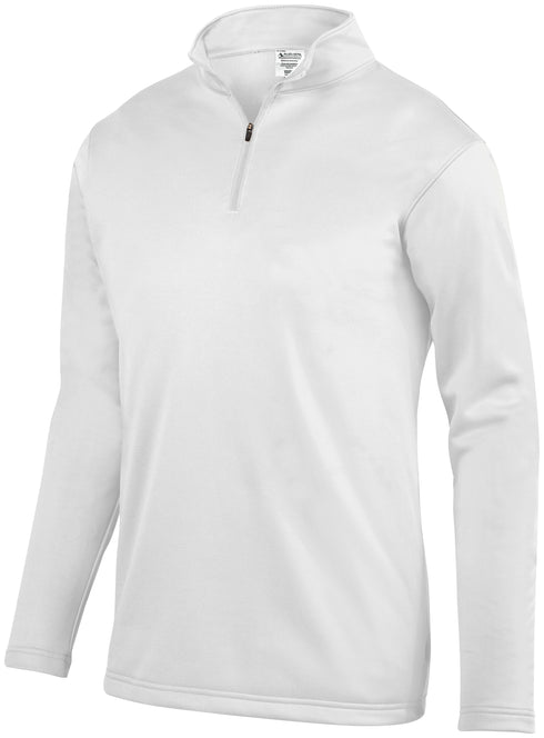 Augusta Sportswear Wicking Fleece Pullover (5507), Color 'White'