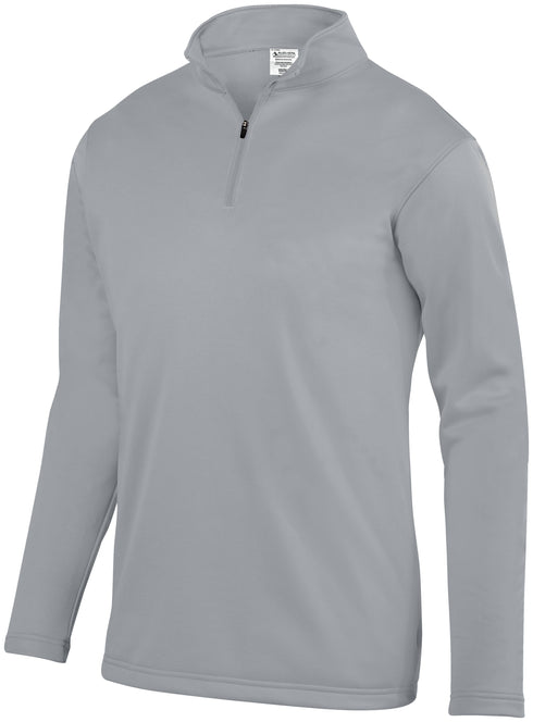 Augusta Sportswear Wicking Fleece Pullover (5507), Color 'Athletic Grey'