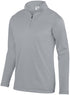 Augusta Sportswear Wicking Fleece Pullover (5507), Color 'Athletic Grey'