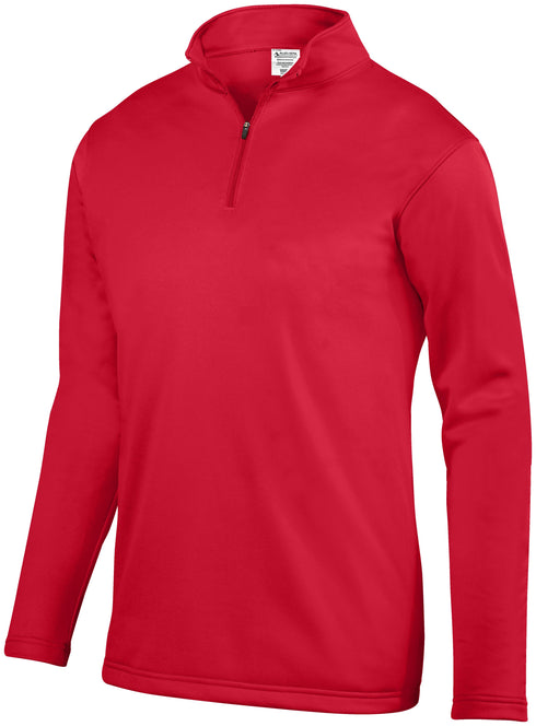 Augusta Sportswear Wicking Fleece Pullover (5507), Color 'Red'
