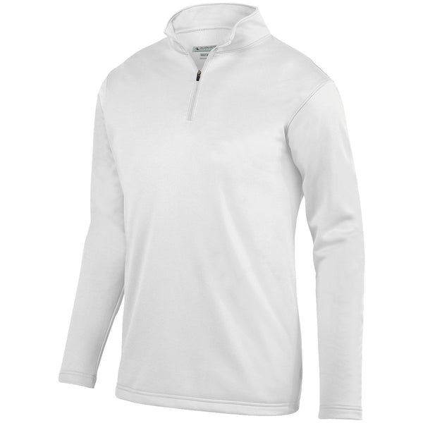 Augusta Sportswear Youth Wicking Fleece Pullover (5508), Color 'White'