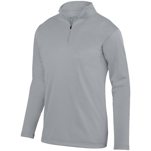 Augusta Sportswear Youth Wicking Fleece Pullover (5508), Color 'Athletic Grey'
