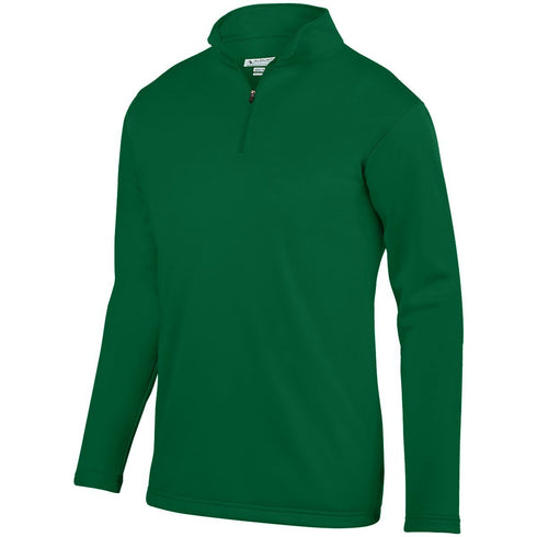 Augusta Sportswear Youth Wicking Fleece Pullover (5508), Color 'Dark Green'