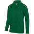 Augusta Sportswear Youth Wicking Fleece Pullover (5508), Color 'Dark Green'
