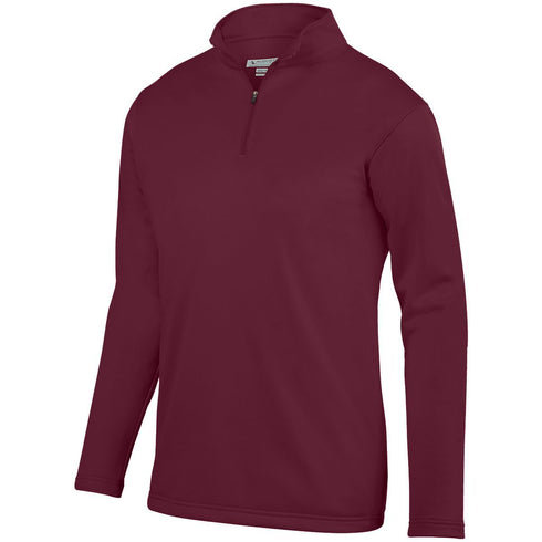 Augusta Sportswear Youth Wicking Fleece Pullover (5508), Color 'Maroon'