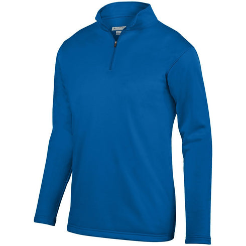 Augusta Sportswear Youth Wicking Fleece Pullover (5508), Color 'Royal'