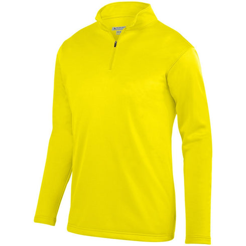 Augusta Sportswear Youth Wicking Fleece Pullover (5508), Color 'Power Yellow'