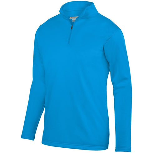 Augusta Sportswear Youth Wicking Fleece Pullover (5508), Color 'Power Blue'