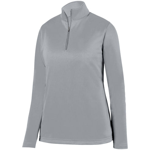 Augusta Sportswear Ladies Wicking Fleece Pullover (5509), Color 'Athletic Grey'