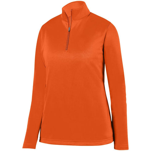 Augusta Sportswear Ladies Wicking Fleece Pullover (5509), Color 'Orange'