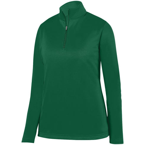 Augusta Sportswear Ladies Wicking Fleece Pullover (5509), Color 'Dark Green'