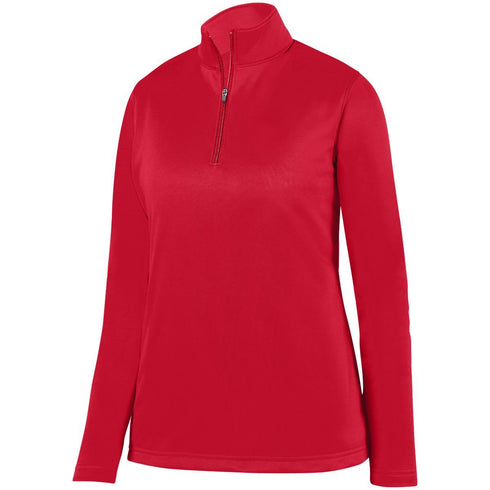 Augusta Sportswear Ladies Wicking Fleece Pullover (5509), Color 'Red'