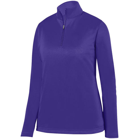 Augusta Sportswear Ladies Wicking Fleece Pullover (5509), Color 'Purple'