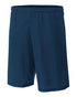 A4 Youth 6" Lined Micromesh Shorts (NB5184), Color 'Navy'