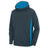 Augusta Sportswear Youth Striped Up Hoodie (5519-C), Color 'Slate/Power Blue'