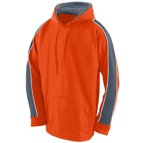 Augusta Sportswear Youth Zest Hoody (5524-C), Color 'Orange/Graphite/White'
