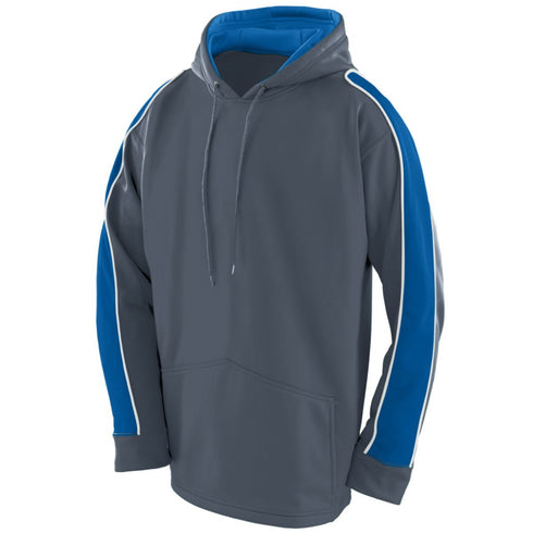 Augusta Sportswear Youth Zest Hoody (5524-C), Color 'Graphite/Royal/White'