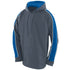 Augusta Sportswear Youth Zest Hoody (5524-C), Color 'Graphite/Royal/White'