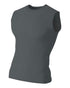 A4 Compression Muscle Tee (N2306), Color 'Graphite'
