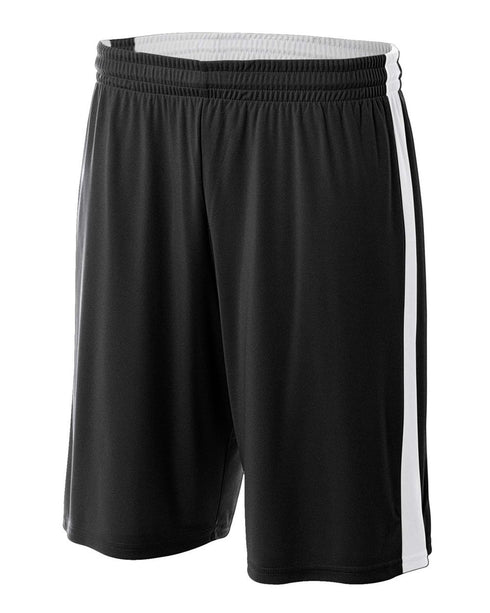 A4 Youth Reversible Moisture Management 8" Short