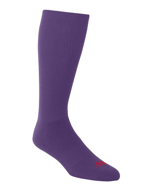 A4 Athletic / Multi-Sport Tube Socks (S8005), Color 'Purple'