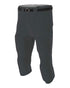 A4 Men's Flyless Football Pant (N6181), Color 'Graphite'