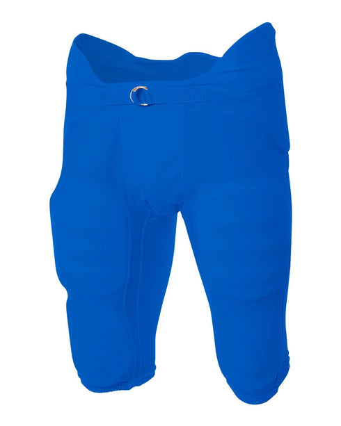 A4 Youth Flyless Intergrated Football Pant (NB6180), Color 'Royal'