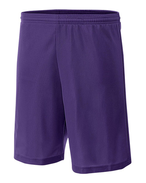 A4 7" Lined Micromesh Short (N5184), Color 'Purple'