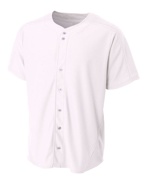 A4 Men's Warp Knit Baseball Jersey