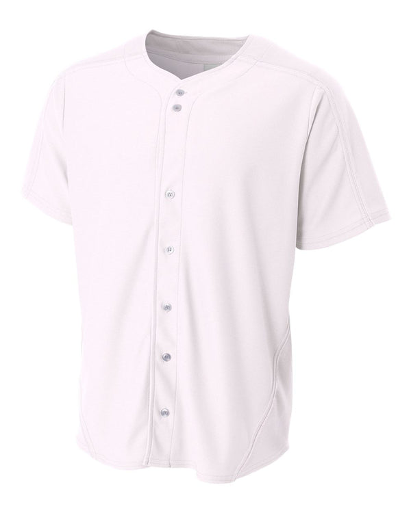 A4 Men's Warp Knit Baseball Jersey