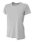 A4 Women's Cooling Performance Crew, Sizes 2XL-4XL (NW3201), Color 'Silver'